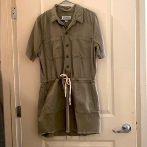 Lucky Brand Drawstring Mini Dress size M